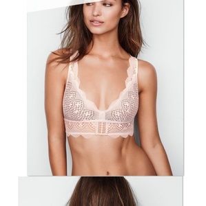 VICTORIA SECRET PINK/GRAY BRA